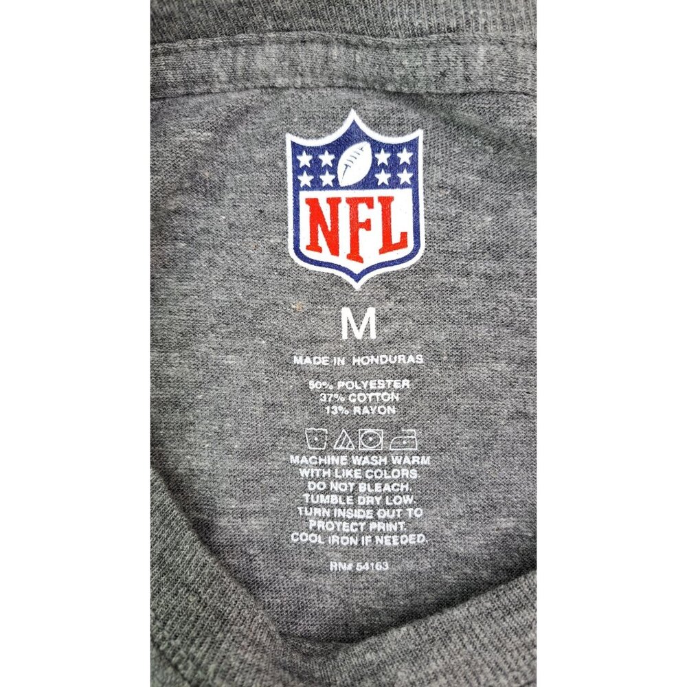 New York Giants T-Shirt NFL Grey Size Men Medium Football New With Tags NY Gray - Picture 4 of 7